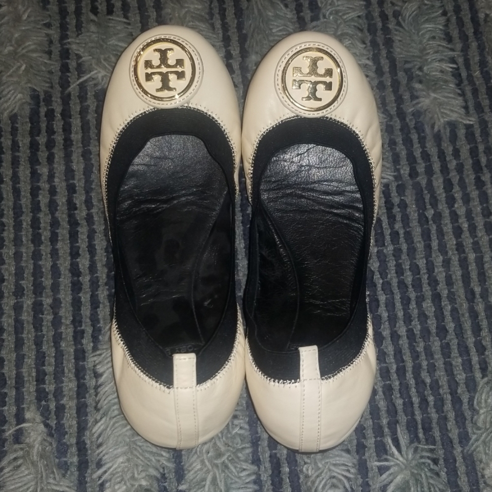 Tory Burch Caroline Stretch Ballerina Flats